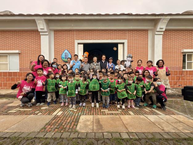 古寧國小幼兒園師生攜手見證水資源環境教育館開幕，共學環境永續