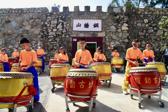 古城國小七星鼓陣表演