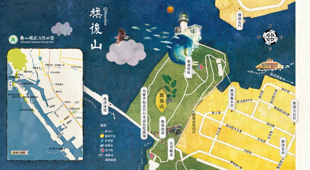 半屏山-古風地圖