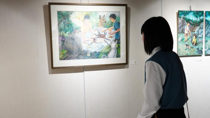 婦女節活動結合藝術特展與自然生態主題.JPG
