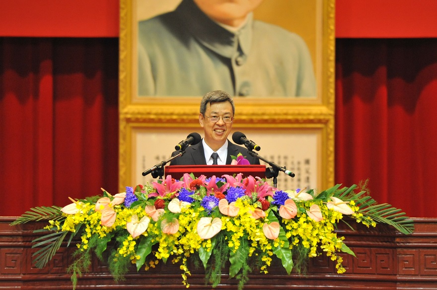 相片1：副總統陳建仁主持「中央警察大學106年聯合畢業典禮」