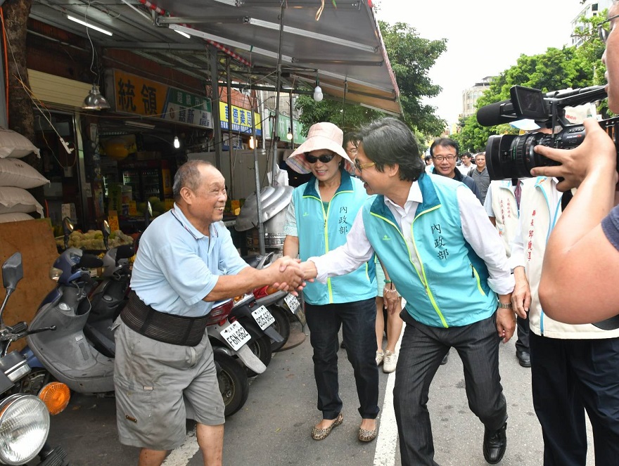圖：內政部長葉俊榮實地了解竹東之心的規劃