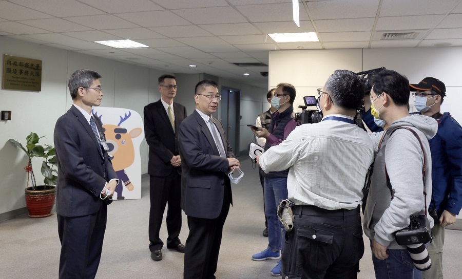 徐部長於會後接受多家媒體採訪