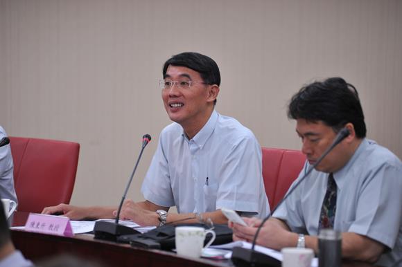 台大陳東升教授今(15)日於「部長與團體有約-人民團體法修法說明會」發言