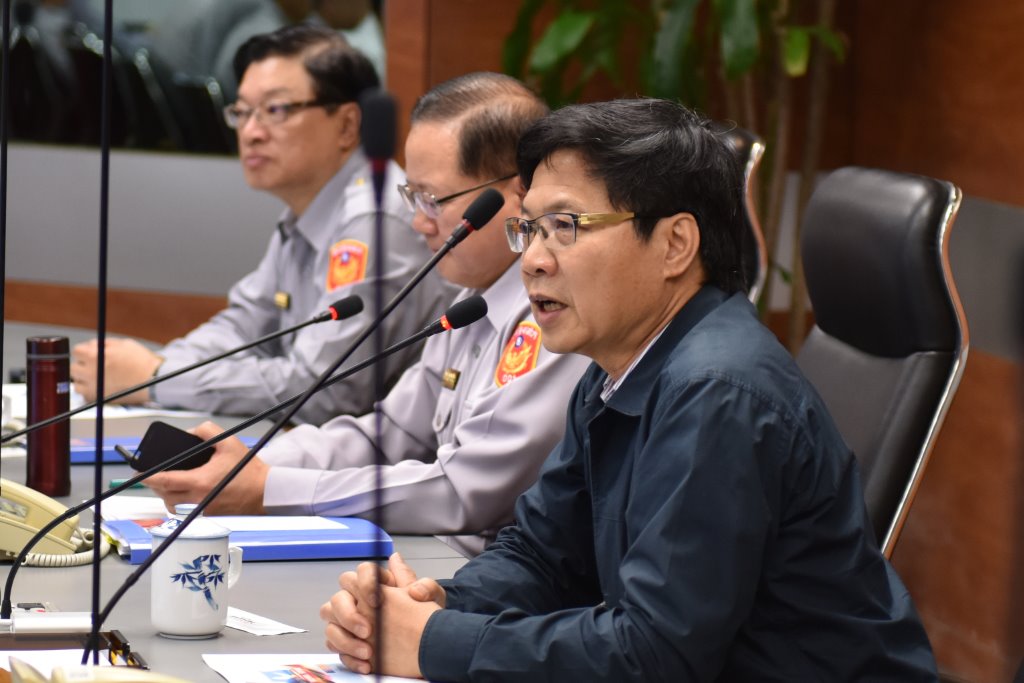 內政部長葉俊榮今(19日)早8點多至警政署瞭解最新狀況及因應作為，並作出3點指示