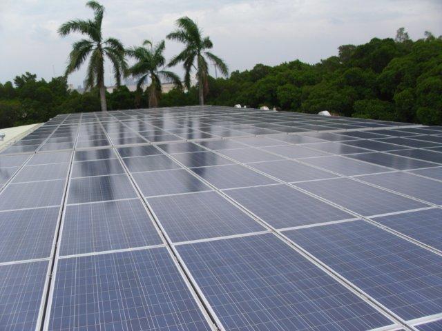 圖1勞動部勞動力發展署中彰投分署電機電子工場太陽能光電技術改善工程