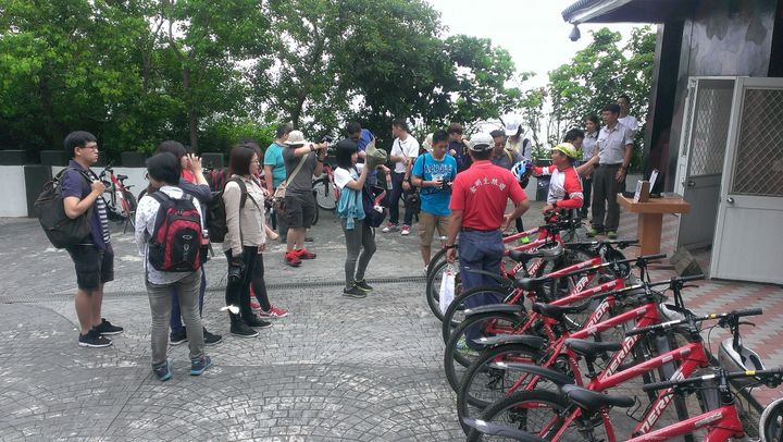 金門國家公園烈嶼區管理站提供自行車租借服務