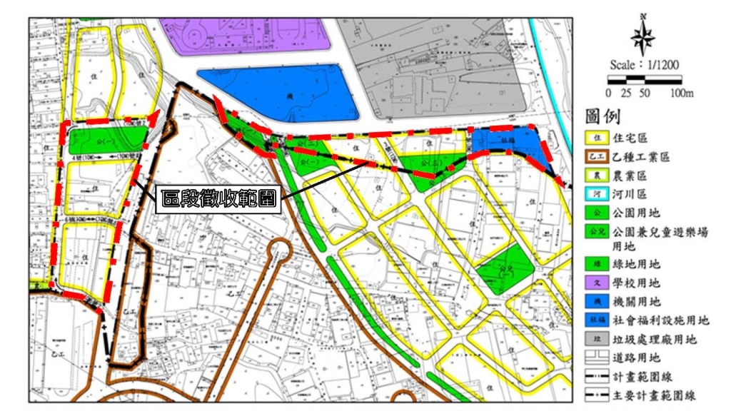 新北市板橋埔墘4 7區區段徵收開發工程