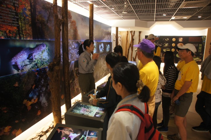 山椒魚試驗棲地導覽