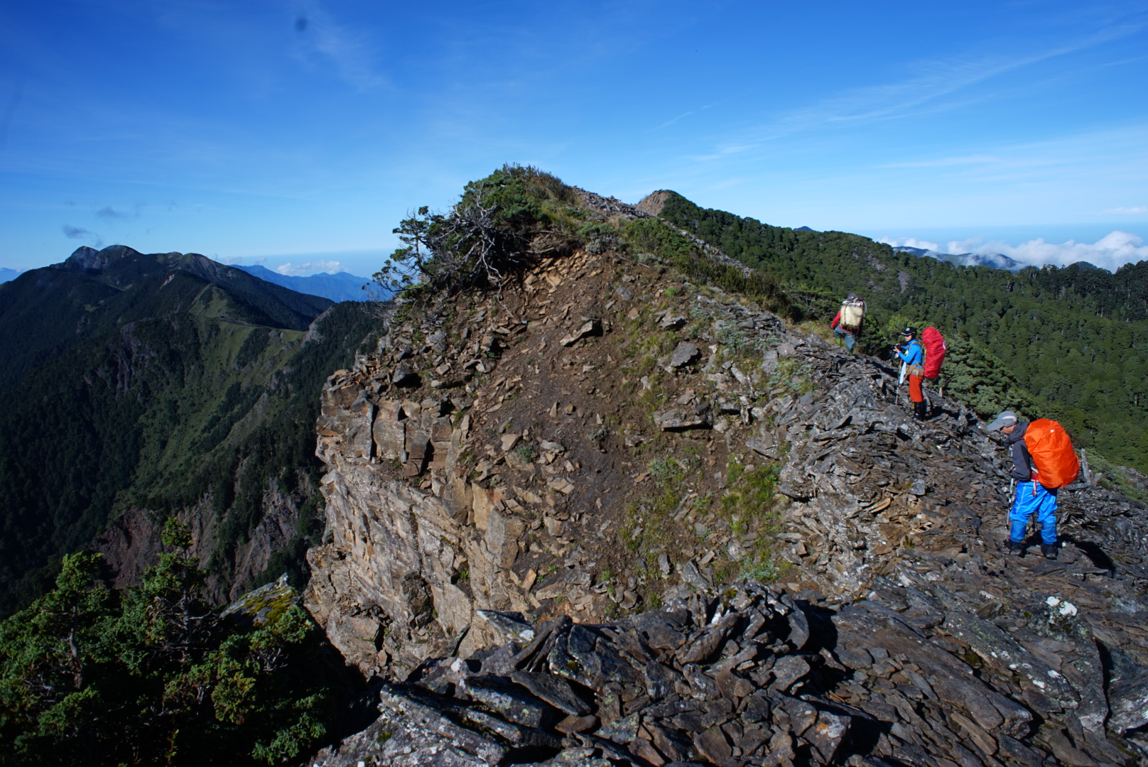 大小劍山登山照