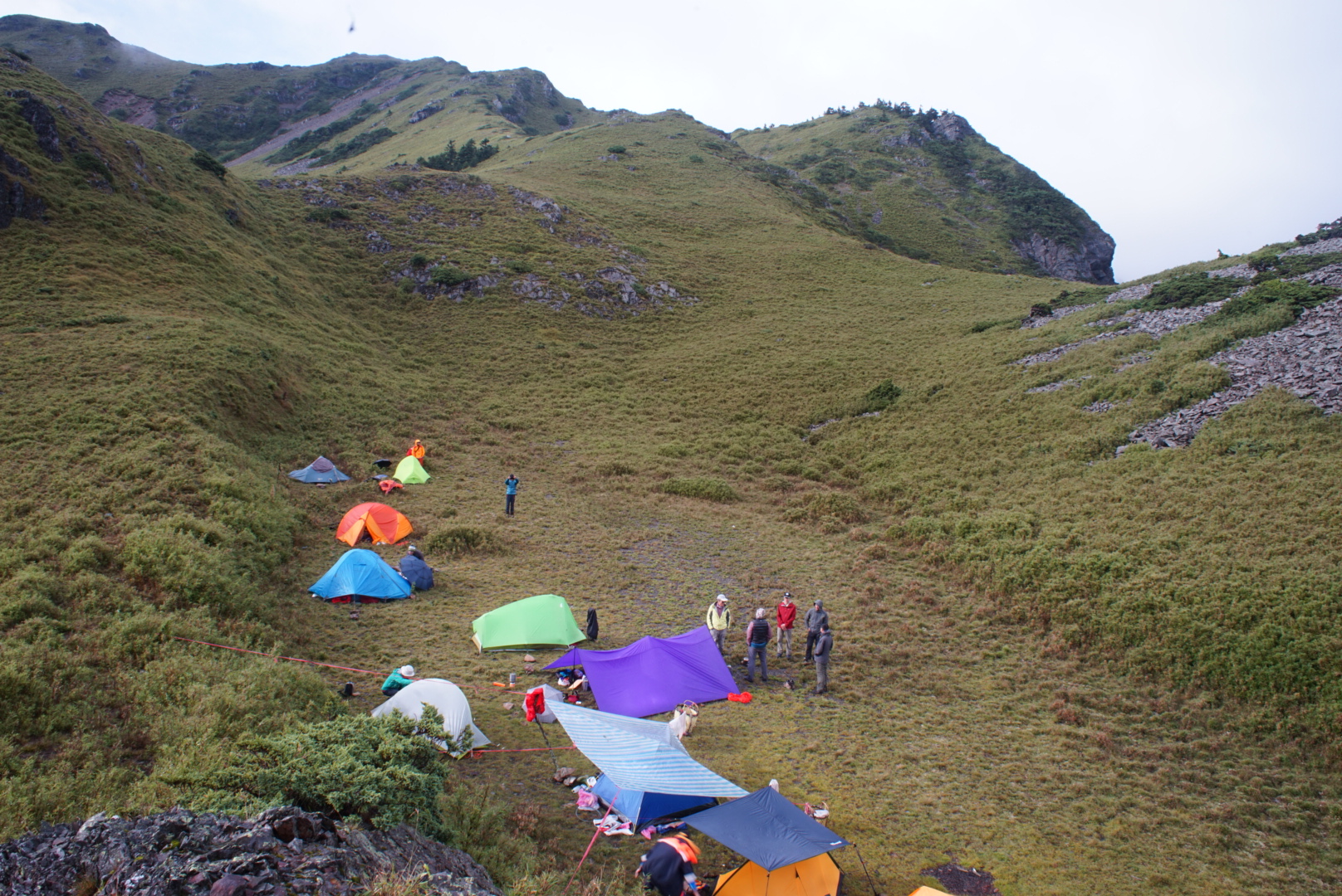 大小劍山露營照