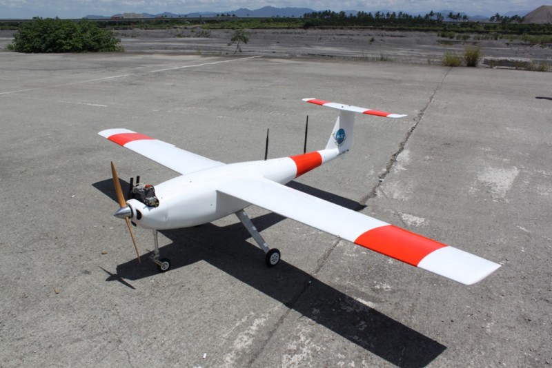 The first UAS built by domestic surveying agency.jpg